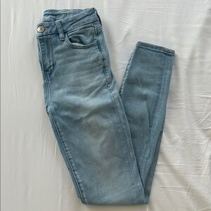 American Eagle Outfitters Light Blue Skinny Jeans